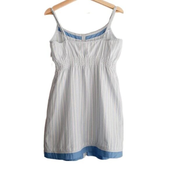 OLD NAVY | 100% Cotton Spaghetti Strap Mini Slip Night Gown PJ Stripe M Flawed - Picture 8 of 12